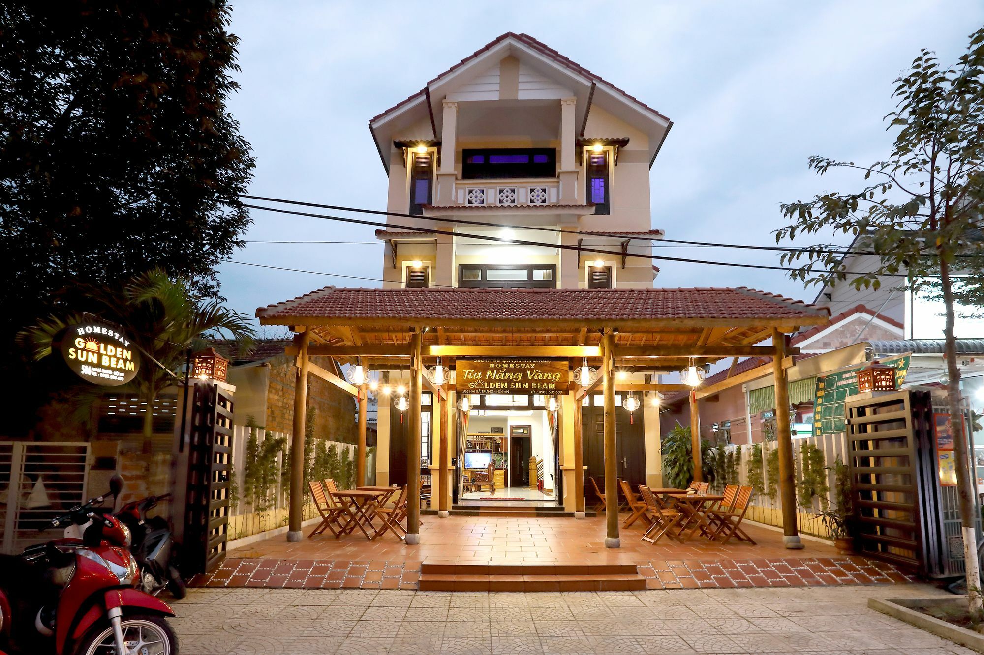 Goldensunbeamhomestay Hoi An Esterno foto